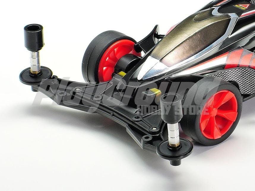 TAMIYA 15528 1/32 MINI 4WD HI-MOUNT TUBE STABILIZER SET (BLACK) TAMIYA 15528 1/32 MINI 4WD HI-MOUNT TUBE STABILIZER SET (BLACK)