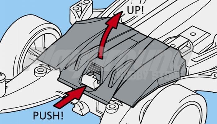 TAMIYA 18701 1/32 MINI 4WD AERO AVANTE