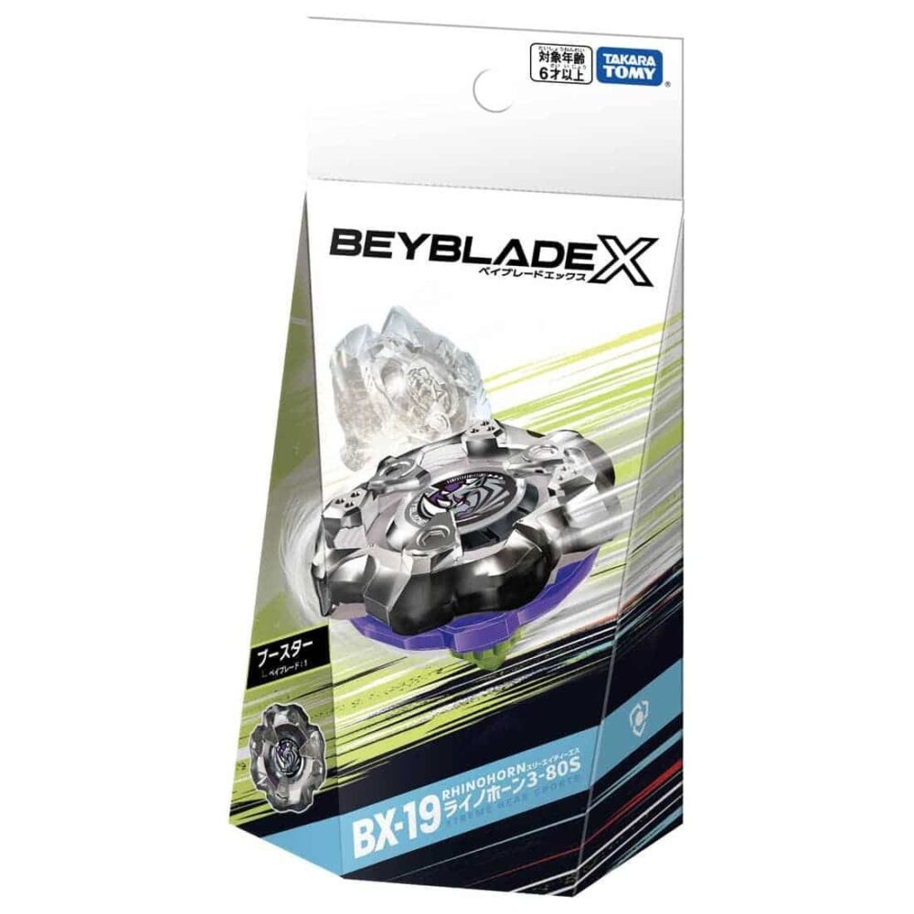 Beyblade X - BX-19 BOOSTER RHINOHORN 3-80S