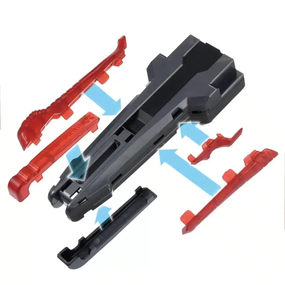 BEYBLADE X BX-41 RUBBER CUSTOM GRIP GUNMETAL VER.