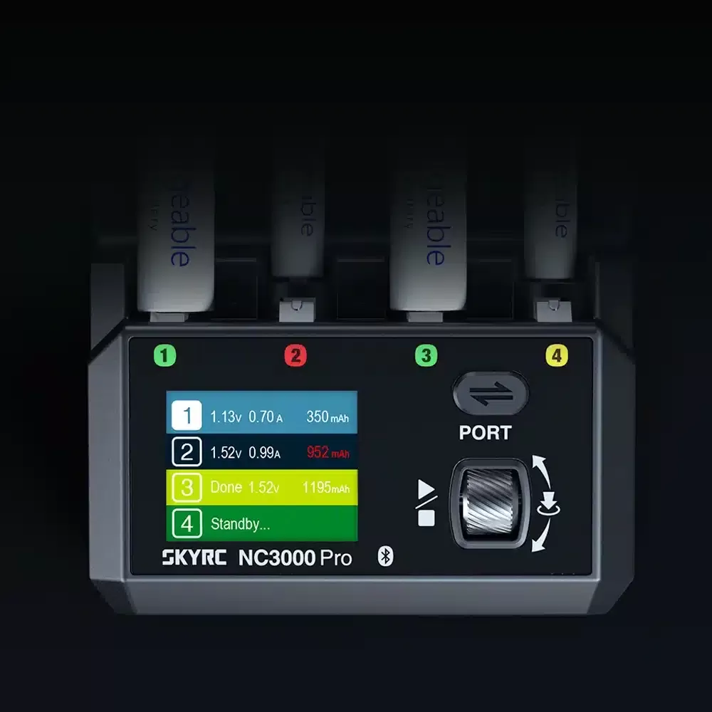 SkyRC NC3000PRO AA/AAA Battery Charger/Analyzer