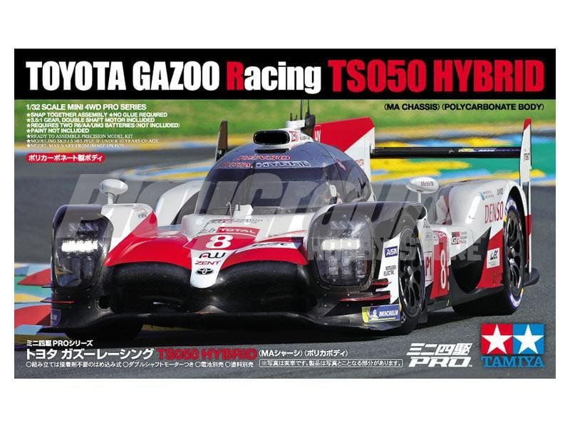 Tamiya 18652 1/32 Mini 4WD Toyota Gazoo Racing TS050 Hybrid (MA Chassis)
