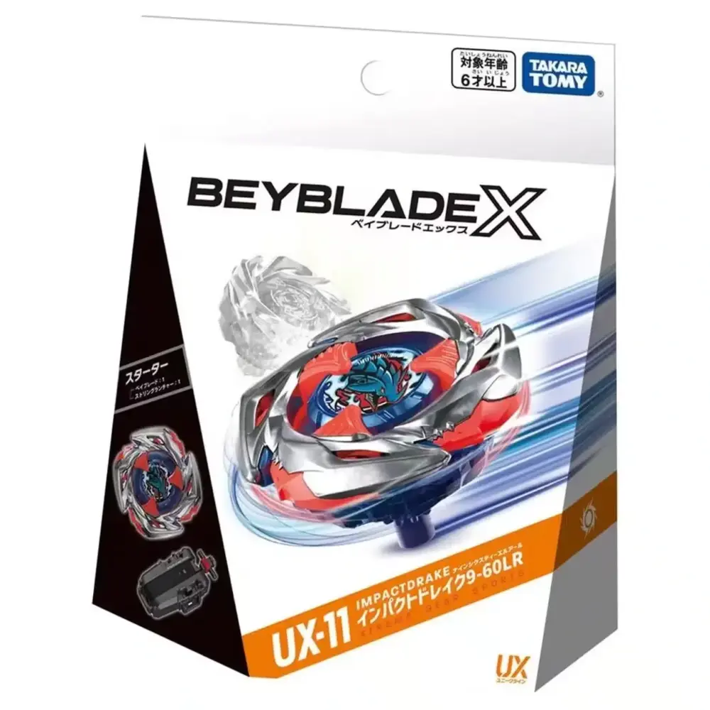 BEYBLADE X UX-11 IMPACT DRAKE 9-60LR STARTER