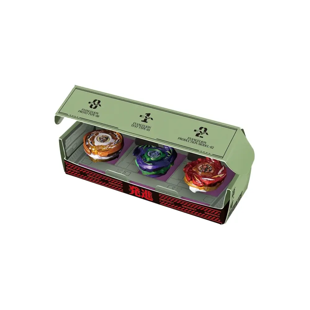 [PRE ORDER ETA AUG] BEYBLADE X BXG-57 CX-00 EVANGELION DECK SET