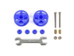 TAMIYA 15532 1/32 MINI 4WD LOW FRICTION PLASTIC DOUBLE ROLLERS (black/19-19mm) black