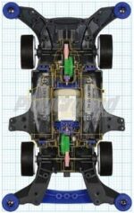 TAMIYA 18637 1/32 MINI 4WD FESTA JAUNE (MA CHASSIS) - Image 2