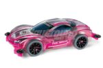 TAMIYA 1/32 MINI 4WD JR RAIKIRI PINK SPECIAL (POLYCARBONATE BODY) (MS CHASSIS)