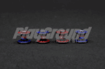 TAMIYA 92431 1/32 MINI 4WD LIGHTWEIGHT DOUBLE ALUMINIUM ROLLERS 12-13MM BLACK TKC 25TH SPECIAL - Image 3