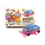 TAMIYA 92443 1/32 MINI4WD Line Friends Brown Racer (FM-A) - Image 2