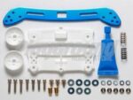 Tamiya 95056 1/32 Mini 4WD Wide Front Sliding Damper (Blue)