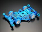 Tamiya 95439 1/32 Mini 4WD Gun Bluster XTO Light Blue Special (Polycarbonate Body) (FM-A Chassis) - Image 3