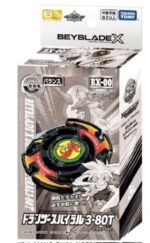 BEYBLADE X - BX-00 / BXG-15 BOOSTER DRANZERSPIRAL 3-80T BLACK