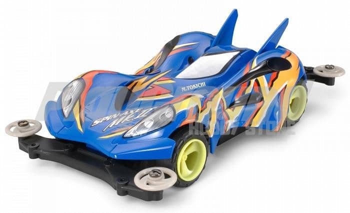 TAMIYA 18631 1/32 MINI 4WD SPIN-AXE MK.II (MS CHASSIS)
