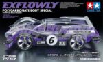 Tamiya 95571 1/32 Mini 4WD Exflowly Polycarbonate Body Special (Purple) (MS Chassis) - Image 2