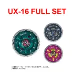BEYBLADE X UX-16 CLOCK MIRAGE FULL SET